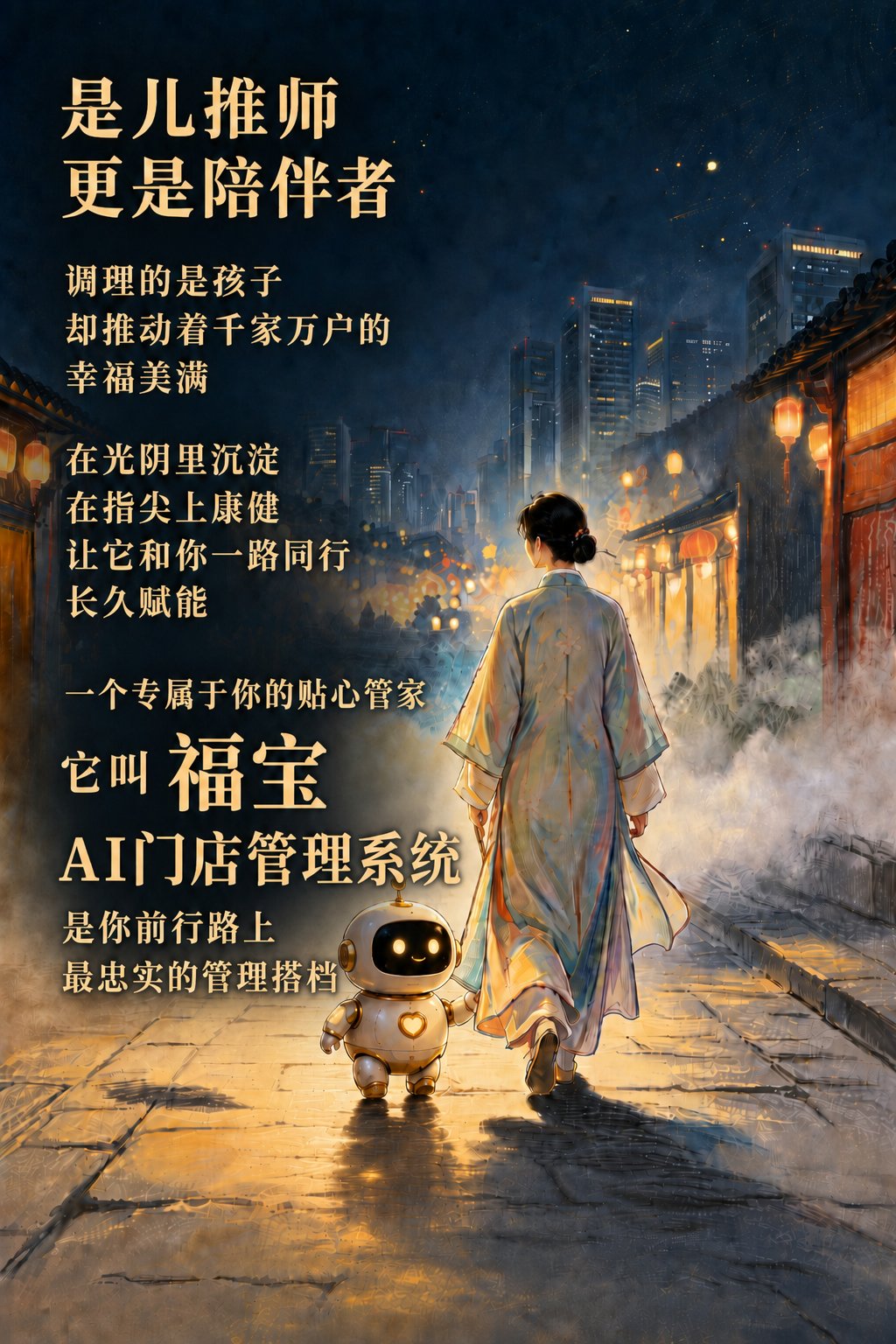 做一家“营魄抱一”的小儿推拿门店 用工具实现“无为而治”